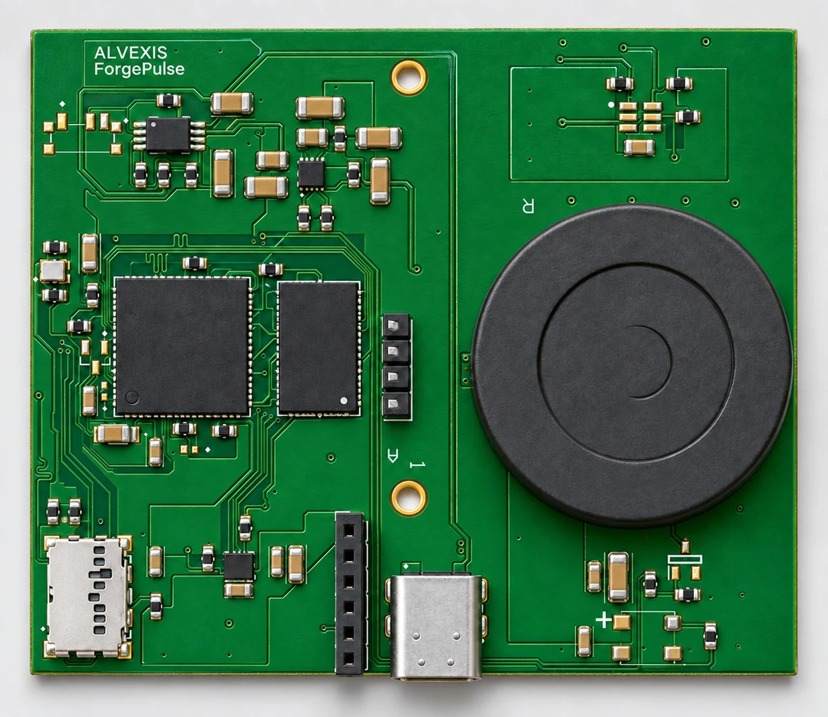 ForgePulse — Circuit board
